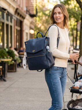 Freshly Picked Diaper Bag, Navy